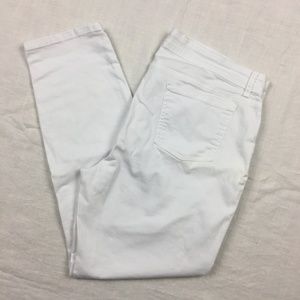Eileen Fisher - Sz 14 White Denim Slim Jeans